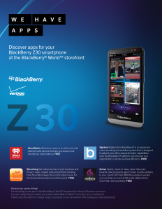 Z30 App Card