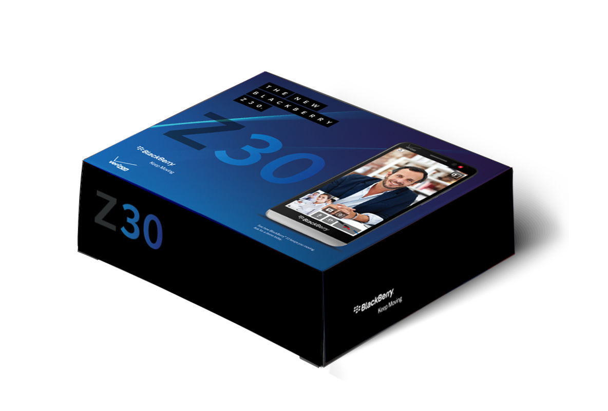 Download Blackberry Z30 box - Mayk Agency